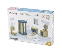 Niños Polar B Muebles Baño para Casa de Muñecas