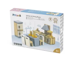 Niños Polar B Muebles Cocina Americana para Casa de Muñecas