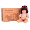 Niños Miniland Muñeca Bebé Asiática 32cm con Conjunto Dune