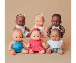 Niños Miniland Muñeca Bebé Caucásica My Frineds & Me 21 cm