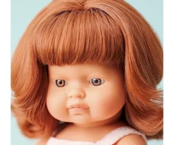 Niños Miniland Muñeca Caucásica Pelirroja My Friends & Me 38 cm