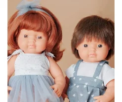 Niños Miniland Muñeca Caucásica Pelirroja My Friends & Me 38 cm