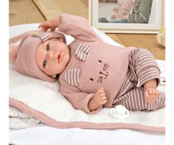 Niños Arias Muñeca con Peso Elegance Andie Rosa con Manta
