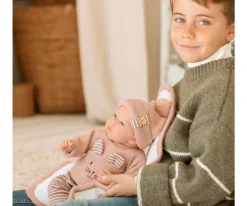 Niños Arias Muñeca con Peso Elegance Andie Rosa con Manta