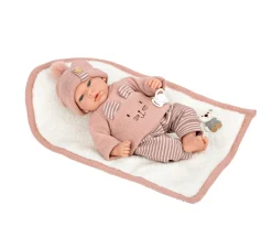 Niños Arias Muñeca con Peso Elegance Andie Rosa con Manta