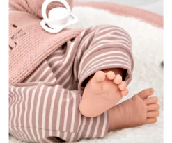 Niños Arias Muñeca con Peso Elegance Andie Rosa con Manta