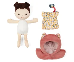 Lilliputiens Muñeca de Tela Jeanne y Portabebé^Niños Muñecos