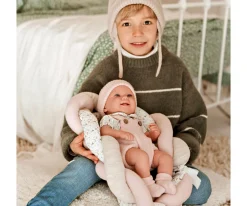 Niños Arias Muñeca Elegance Zoe Rosa con Cojín