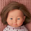 Miniland Muñeca Síndrome Down Caucásica 38cm^Niños Muñecos