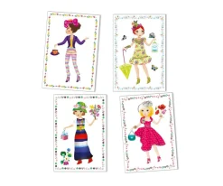 Niños Djeco Muñecas de Papel Moda a Tope