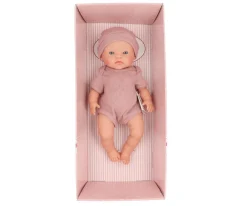 Así Muñeco Alex con Gorro y Body Punto Mauve^Niños Muñecos