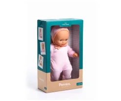 Niños Djeco Muñeco Baby Pomea Lilas Rose