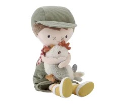Niños Little Dutch Muñeco Blandito Jim Granjero con Gallina