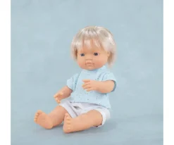 Niños Miniland Muñeco Caucásico Rubio My Friends & Me 38 cm