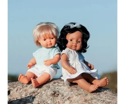 Niños Miniland Muñeco Caucásico Rubio My Friends & Me 38 cm