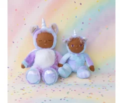 Niños Olli Ella Muñeco Dinkum Cozy Unicorn Stardust Rainbow