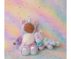 Niños Olli Ella Muñeco Dinkum Cozy Unicorn Stardust Rainbow
