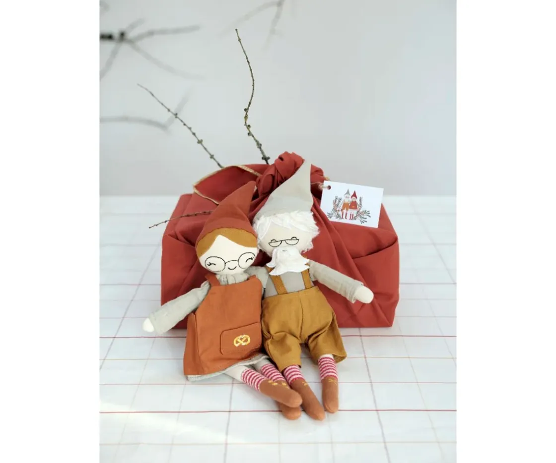 Niños Fabelab Muñeco Elfa de Navidad Nana