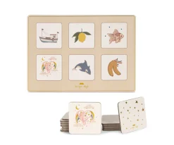 Konges Slojd My First Lotto FSC Creme^Niños Juegos De Mesa