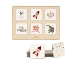 Konges Slojd My First Lotto FSC Creme^Niños Juegos De Mesa