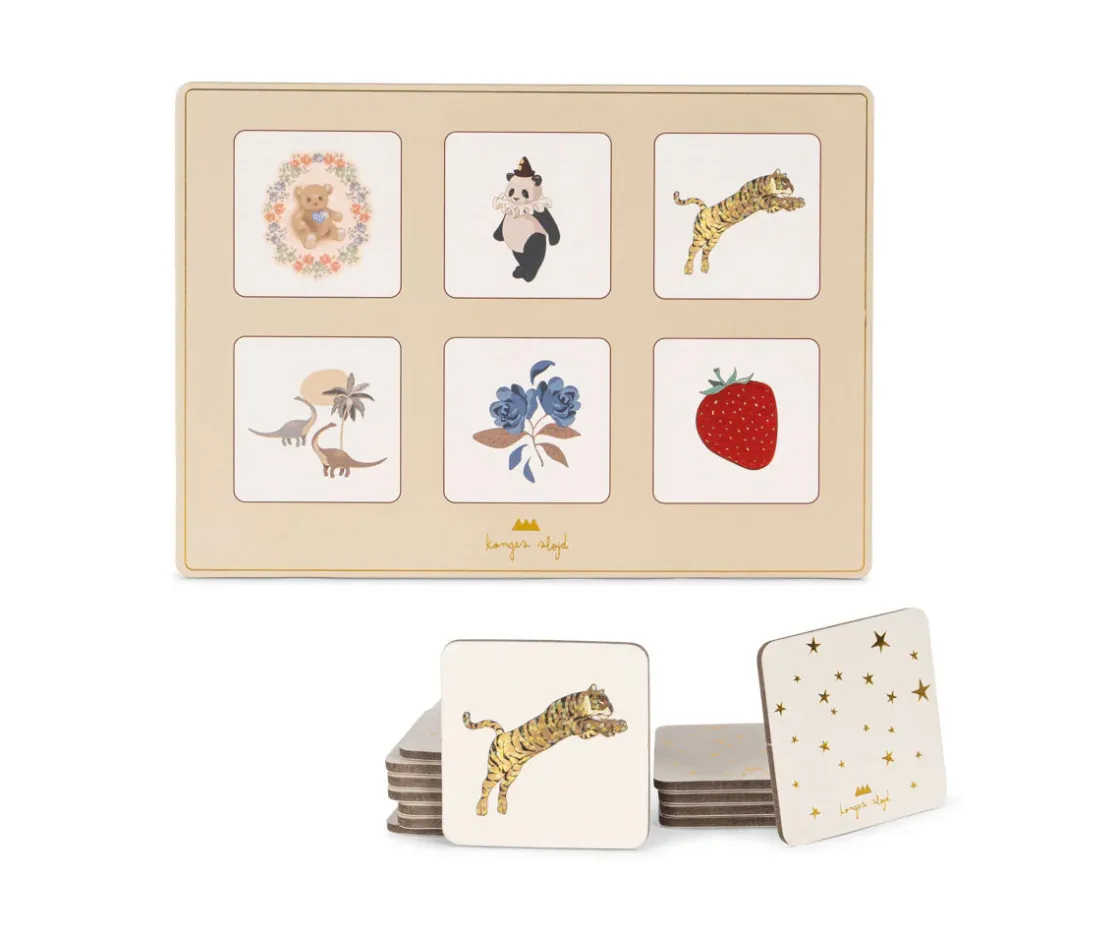 Konges Slojd My First Lotto FSC Creme^Niños Juegos De Mesa