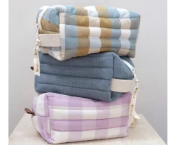 Fabelab Neceser Acolchado Lilac Checks^Niños Neceseres