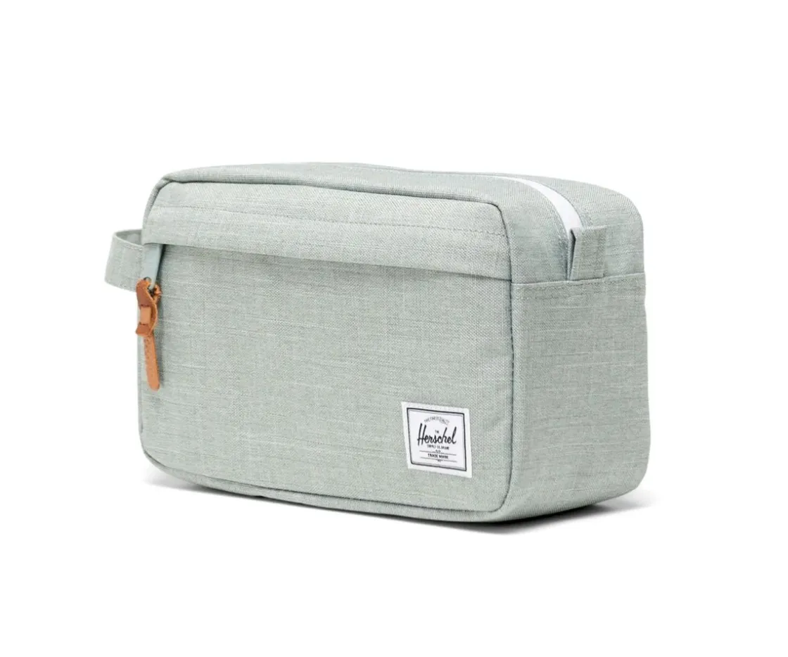 Herschel Neceser Chapter Travel Kit Iceberg Green Crosshatch^Niños Neceseres