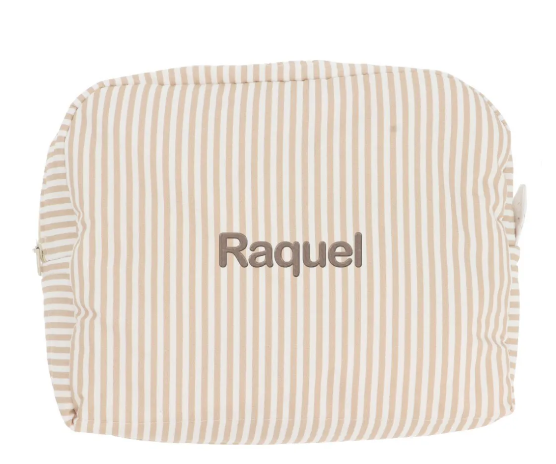 Cristina de Jos'h Neceser Grande Dorset Beige Personalizable^Niños Neceseres Bebé Personalizados
