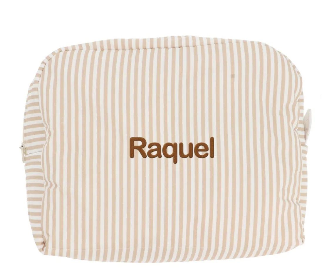 Cristina de Jos'h Neceser Grande Dorset Beige Personalizable^Niños Neceseres Bebé Personalizados