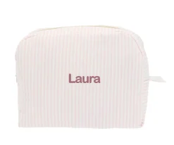 Niños Cristina de Jos'h Neceser Grande Dorset Rosa Personalizable