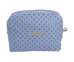 Niños Cristina de Jos'h Neceser Grande Star Blue Personalizable