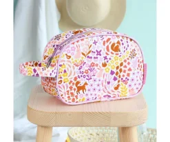 A Little Lovely Company Neceser Infantil Flowers Garden Personalizable^Niños Neceseres