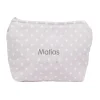 Niños Cristina de Jos'h Neceser Infantil Personalizado Classic Star Gris