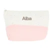 Cristina de Jos'h Neceser Infantil Rainbow Dots Rosa Personalizable^Niños Neceseres Bebé Personalizados