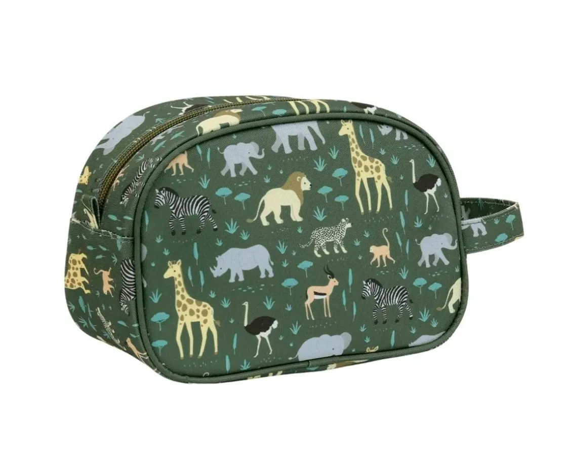A Little Lovely Company Neceser Infantil Savanne Personalizable^Niños Neceseres