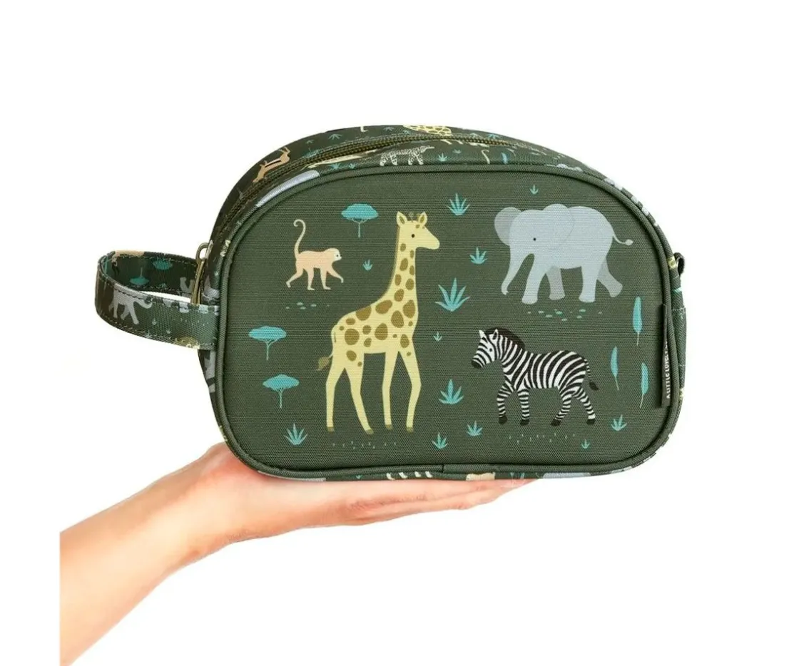 A Little Lovely Company Neceser Infantil Savanne Personalizable^Niños Neceseres
