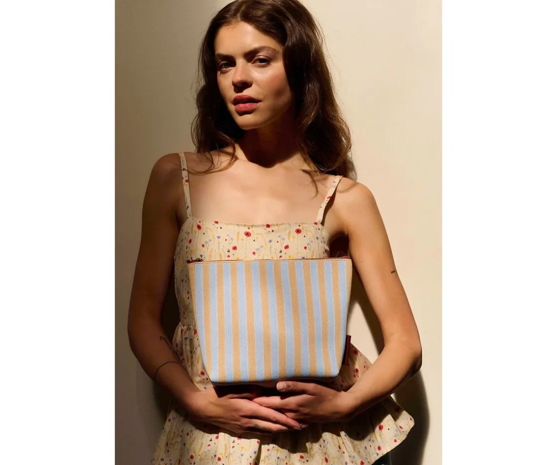 Rilla go Rilla Neceser Knitted Marzipan + Sky The Sticky Sis Club^Niños Neceseres