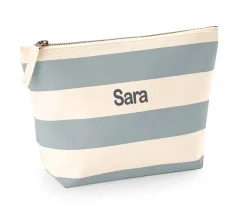 Tutete Textil Neceser Nautical Natural-Grey Personalizable^Niños Neceseres