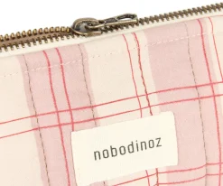 Nobodinoz Neceser Stories Powder Red Checks^Niños Neceseres