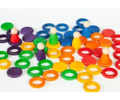 Niños Grapat Nins con Anillas y Monedas