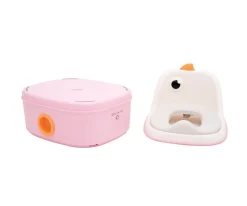 Olmitos Orinal 3 en 1 Dino Pink^Niños Orinales Bebé