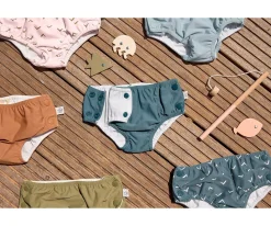 Lassig Pañal Bañador Botones Blue^ Bañadores Pañal