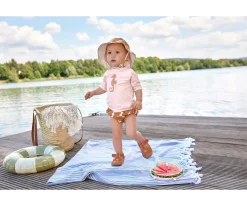 Lassig Pañal Bañador con Volantes Seahorse Caramel^ Bañadores Pañal