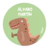 Tutete Pack 3 chapas Personalizadas Dino^ Chapas Personalizadas