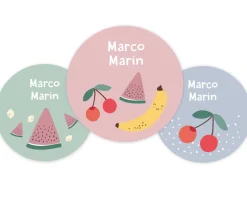 Tutete Pack 3 chapas Personalizadas Fruits