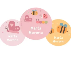 Tutete Pack 3 chapas Personalizadas Bugs^ Colecciones Vuelta Al Cole