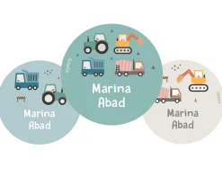 Tutete Pack 3 chapas Personalizadas Trucks