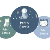 Tutete Pack 3 Chapas Personalizadas Magical Forest