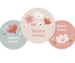 Tutete Pack 3 chapas Personalizadas Little Garden