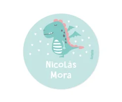 Tutete Pack 3 chapas Personalizadas Dragón